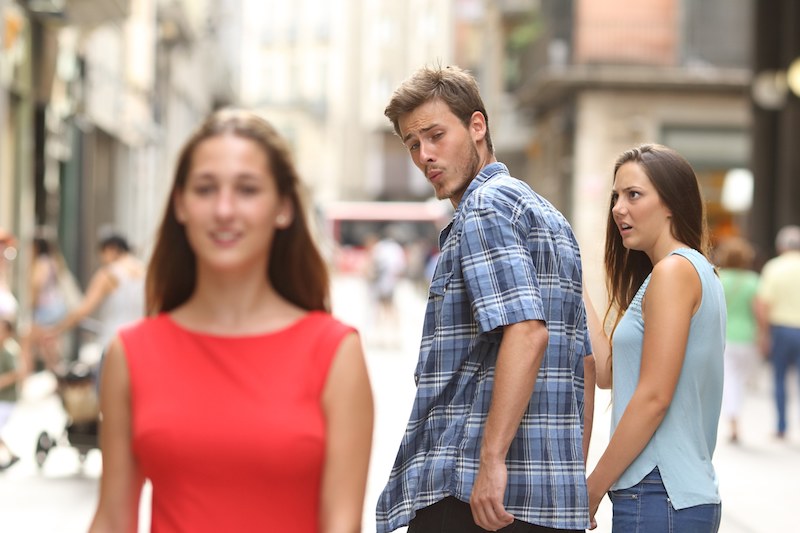 Look At Other Girl Meme Template