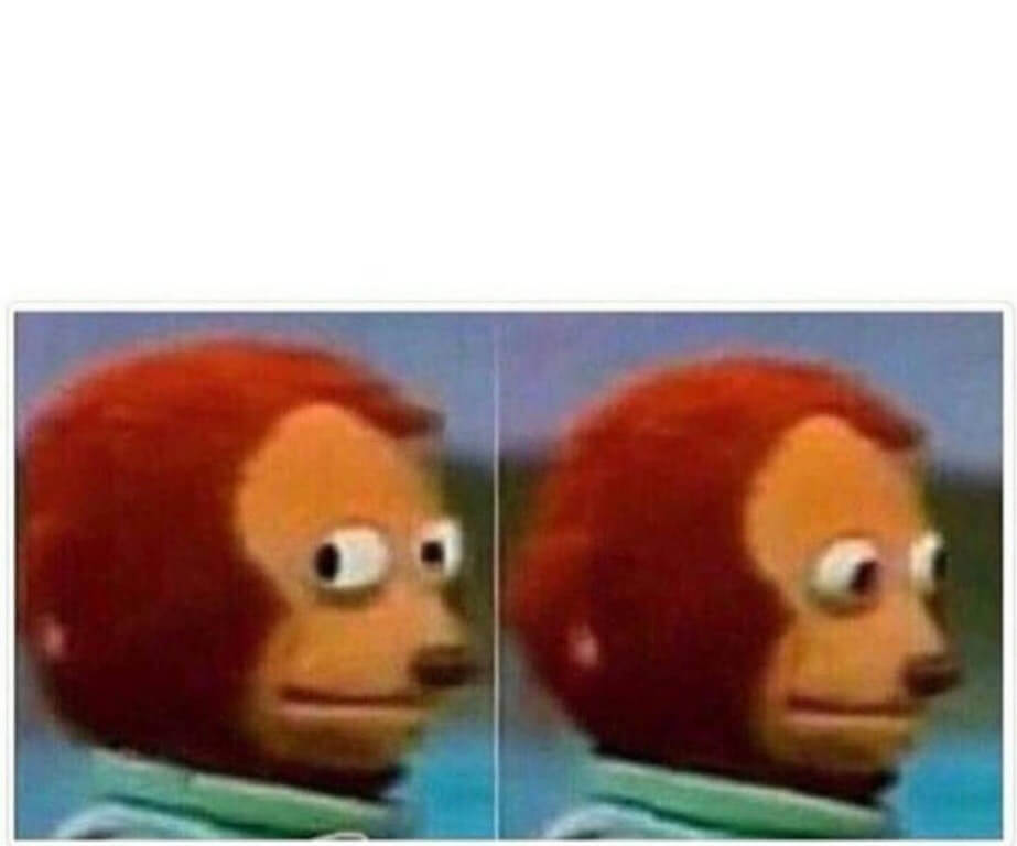 Monkey Puppet Meme Template