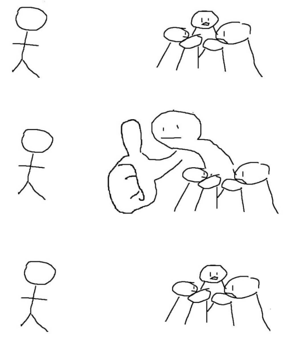 Ok Cool Man Meme Template
