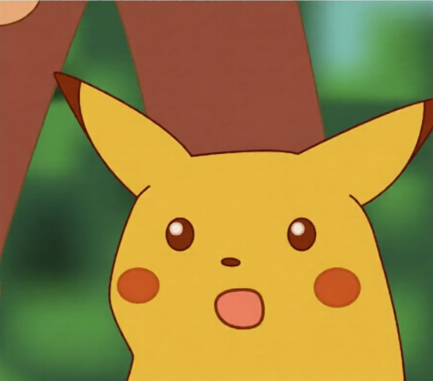 Pikachu Meme Template